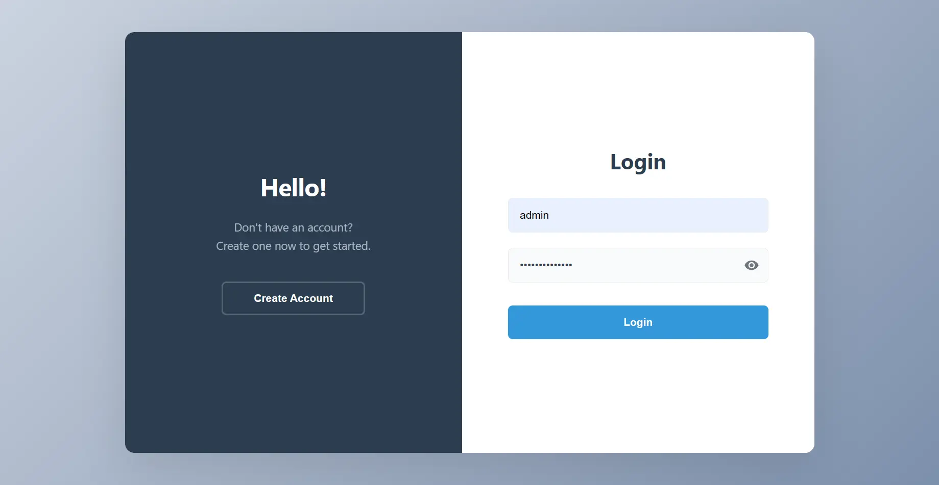 نظام الامتثال الآمن - صفحة الدخول