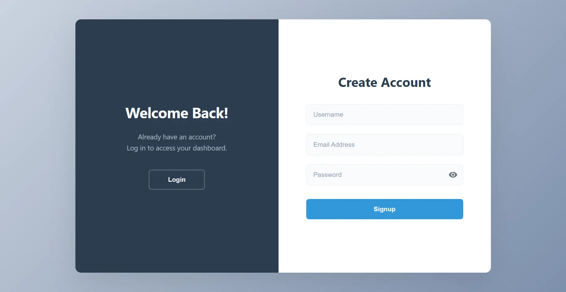 نظام الامتثال الآمن - صفحة التسجيل